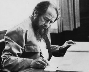 Here's a quote from Cancer Ward, by Alexandr Solzhenitsyn, one of my ...