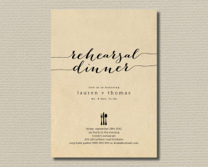 10 Affordable Places to Find Rehearsal Dinner Invitations