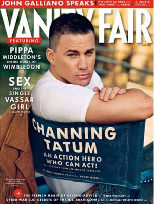 Vanity Fair Channing Tatum opens up to Vanity Fair in a controversial ...