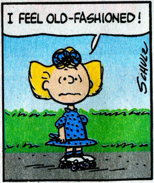 feel Old Fashioned says Sally Brown