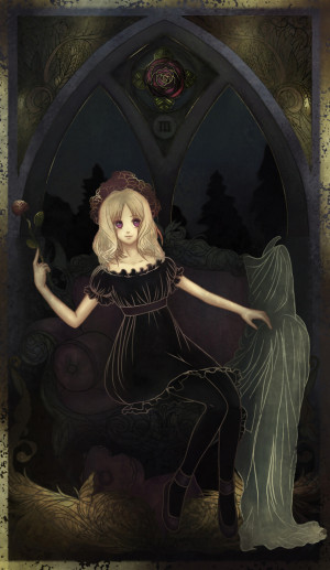 quote made me decide to begin with Yui as the empress I m no tarot