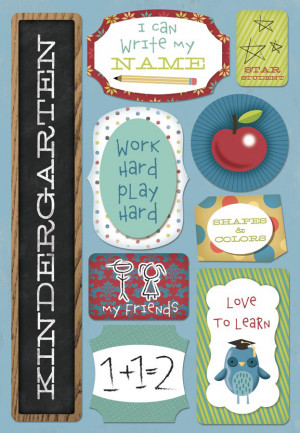 Karen Foster Design - School Collection - Cardstock Stickers - I Am In ...