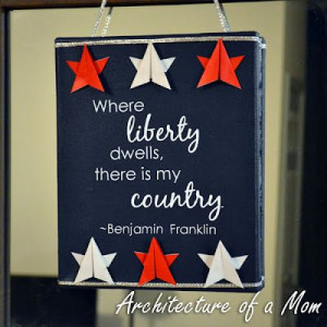 Patriotic Quote Art