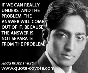 Jiddu Krishnamurti