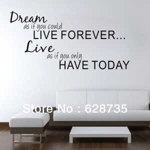 large size ebay hot free shipping inspirational quotes & sayings Dream ...
