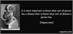 Hippocrates Quote