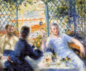 The Canoeists' Luncheon by Pierre-Auguste Renoir