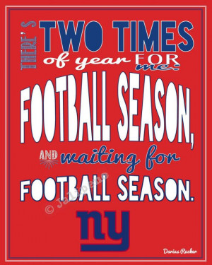 NY New York Giants Football Season Kickoff Darius Rucker Quote - In ...