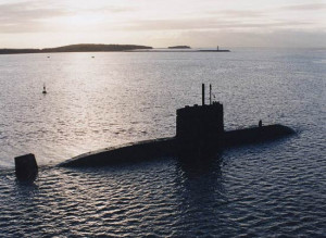 The Submarine Surface Speed...