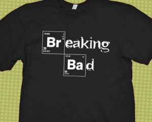 breaking bad t shirt med heisenberg elements logo meth lab