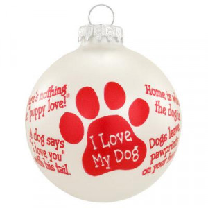 Dog Sayings Ornament