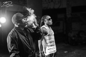 ... collabo . Birdman and stick up kids included. Photos by Ivan Berrios