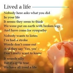 Lived a Life