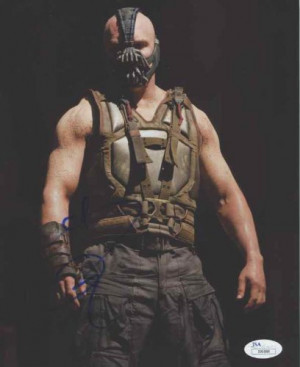 Tom Hardy 'Batman as Bane The Dark Knight Rises' Signed 8×10 Photo ...