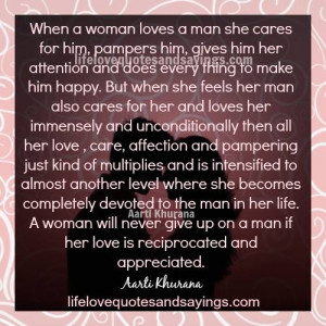 When A Woman Loves A Man..