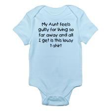 Aunt far away Infant Bodysuit for