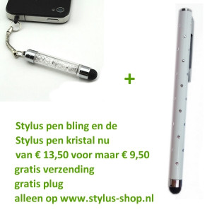 Pennen iPad : Luxe stylus pennen set : 2 stylus pennen die uitermate ...