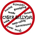 Cyber bullying - anti-bullying photo