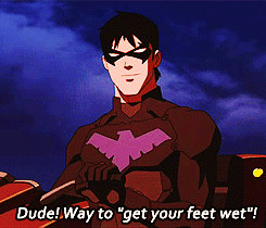 Nightwing Quote - young-justice Photo