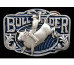 Bull Riding Sayings Bull rider colored belt buckle