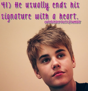 Justin Bieber Facts