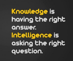 Knowledge and Intelligence