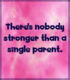 Being A Single Mom ~