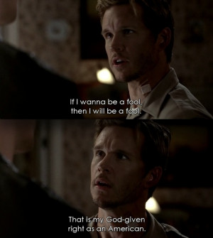 Jason Stackhouse being profound on the season finale of True Blood