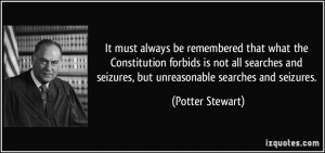 More Potter Stewart Quotes