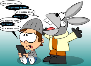 DO A BARREL ROLL by fr33z3dry