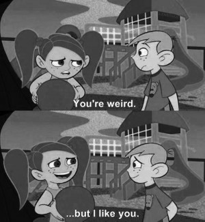 ... weird friends lovely friendship bw i like you kim possible you re