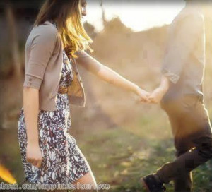 Let someone love you just the way you are as flawed as you might be