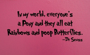 Dr Seuss.. lol!!!