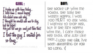 Girl vs boy... ~ unknown