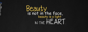 Beauty Quotes Facebook Cover