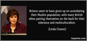 Britons seem to have given up on assimilating their Muslim population ...