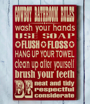 12 Photos of the Cowboy Bathroom Decor Ideas for Western Bathrooms