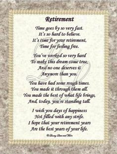 retirement poems pictures more retirement poem retirement gift