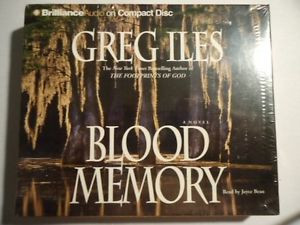 Blood Memory by Greg Iles 2004 CD Abridged AUDIO BOOK STILL SEALED NEW