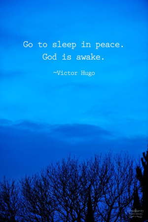 Sleep in heavenly peace...