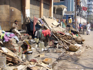 Calcutta India Slums