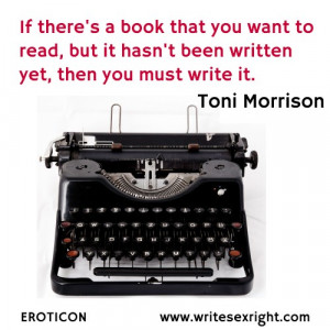 Quotes Toni Morrison writing quote