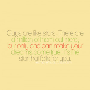 guys are like stars
