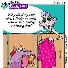 ... acid real women plus size humor maxine fit room funny stuff maxine