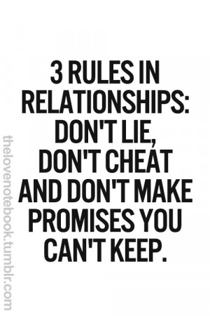 Published September 17, 2014 at 500 × 750 in 3 rules in relationships