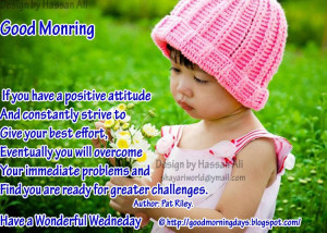 Good Morning Wednesday.. 8 Inspiring Beautiful Quotes..