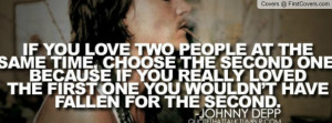 Johnny Depp Quote Profile Facebook Covers