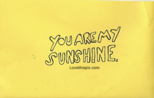 You Are Sunshine Only