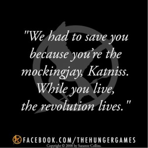 Hunger Games Quote