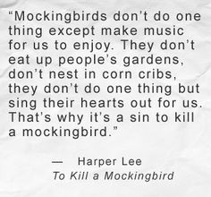 Quote From the Book quot To Kill A Mockingbird quot More